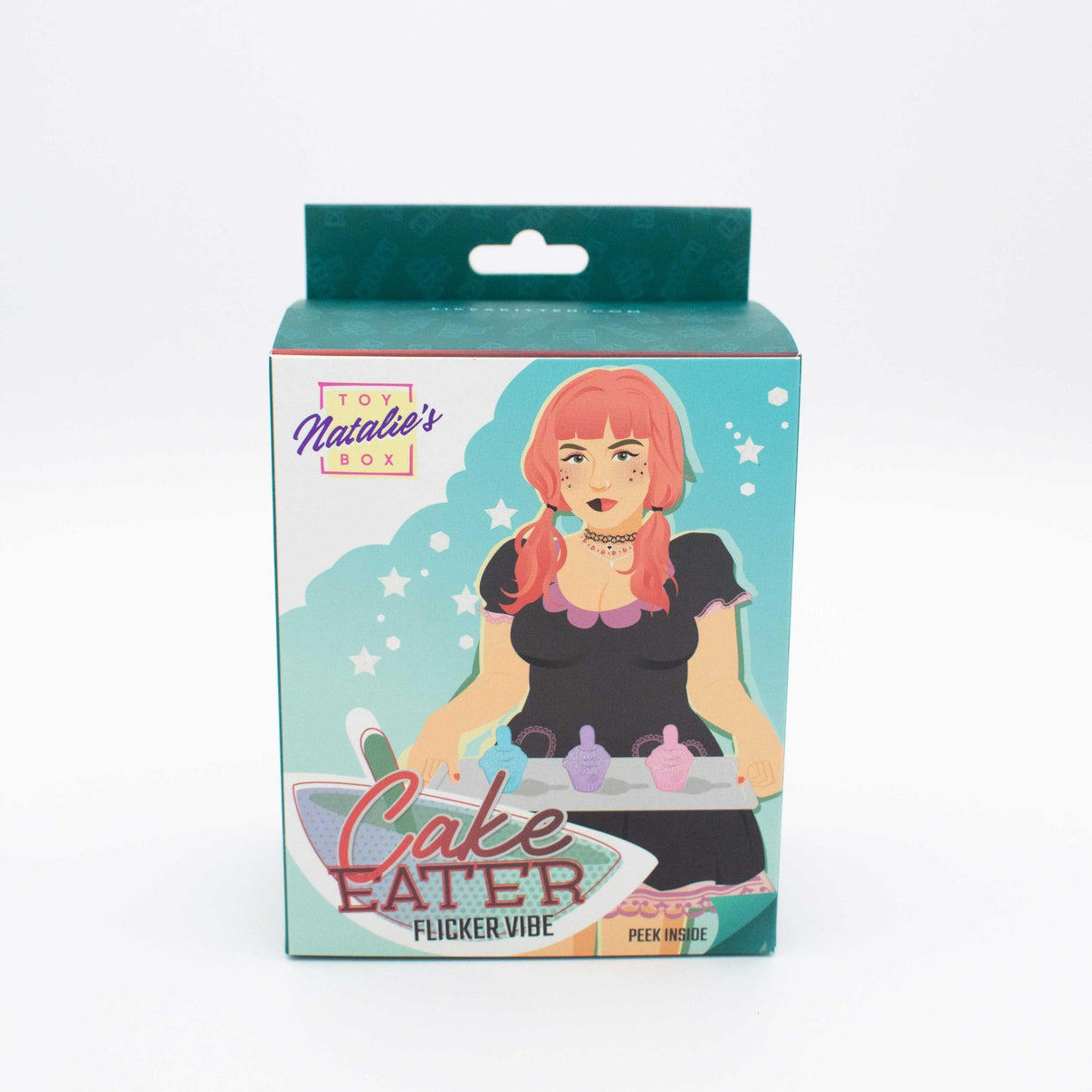 Cake Eater Clitoris Flicker Stimulator - Purple | 810120341057 | Discreet Personal Wellness