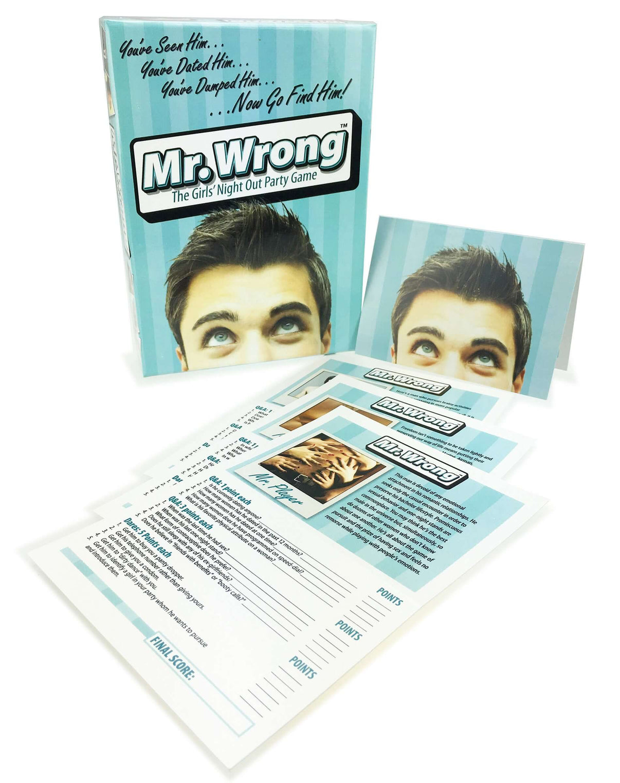 Mr. Wrong -the Girls Night Out Party Game | 685634101189 | Discreet Personal Wellness