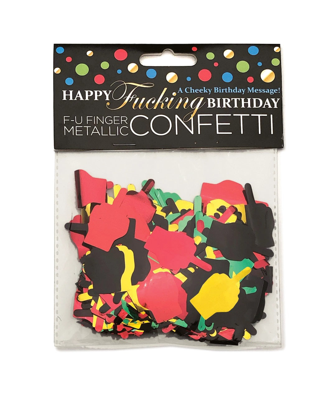 Happy funing Birthday Confetti | 817717010549 | Discreet Personal Wellness
