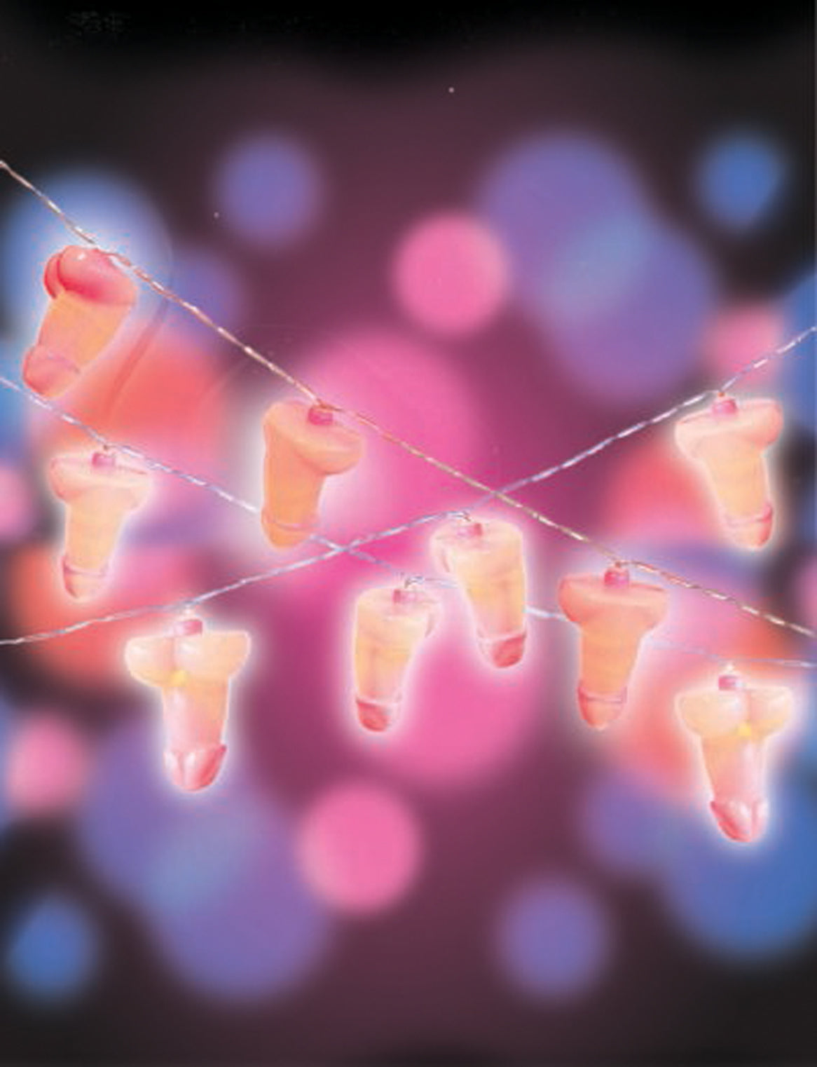 Glitterati Penis String Lights - 20 Lights | 817717011393 | Discreet Personal Wellness