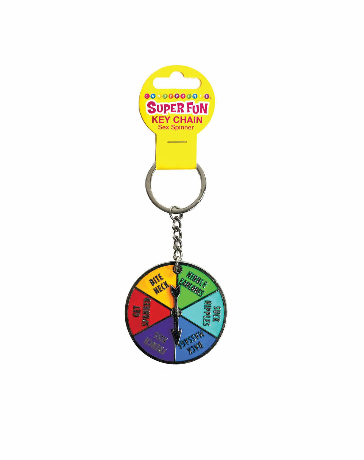 Super Fun Key Chain, Sex Spinner | 817717011751 | Discreet Personal Wellness