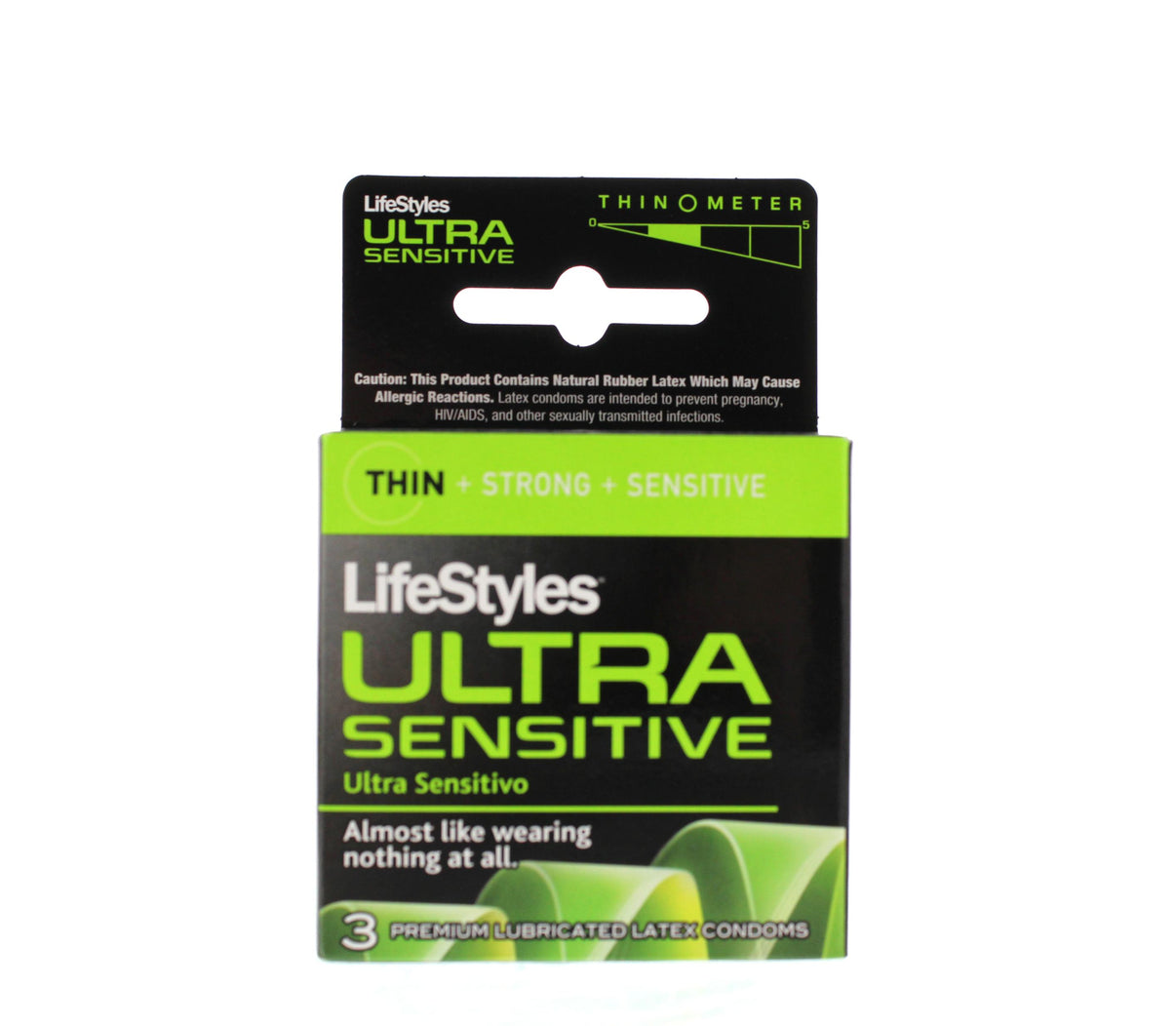 Lifestyles Ultra Sensitive - 3 Pack | 070907017036 | Discreet Personal Wellness