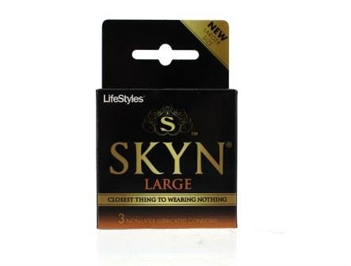 Lifestyles Skyn Large - 3 Pack | 070907074039 | Discreet Personal Wellness