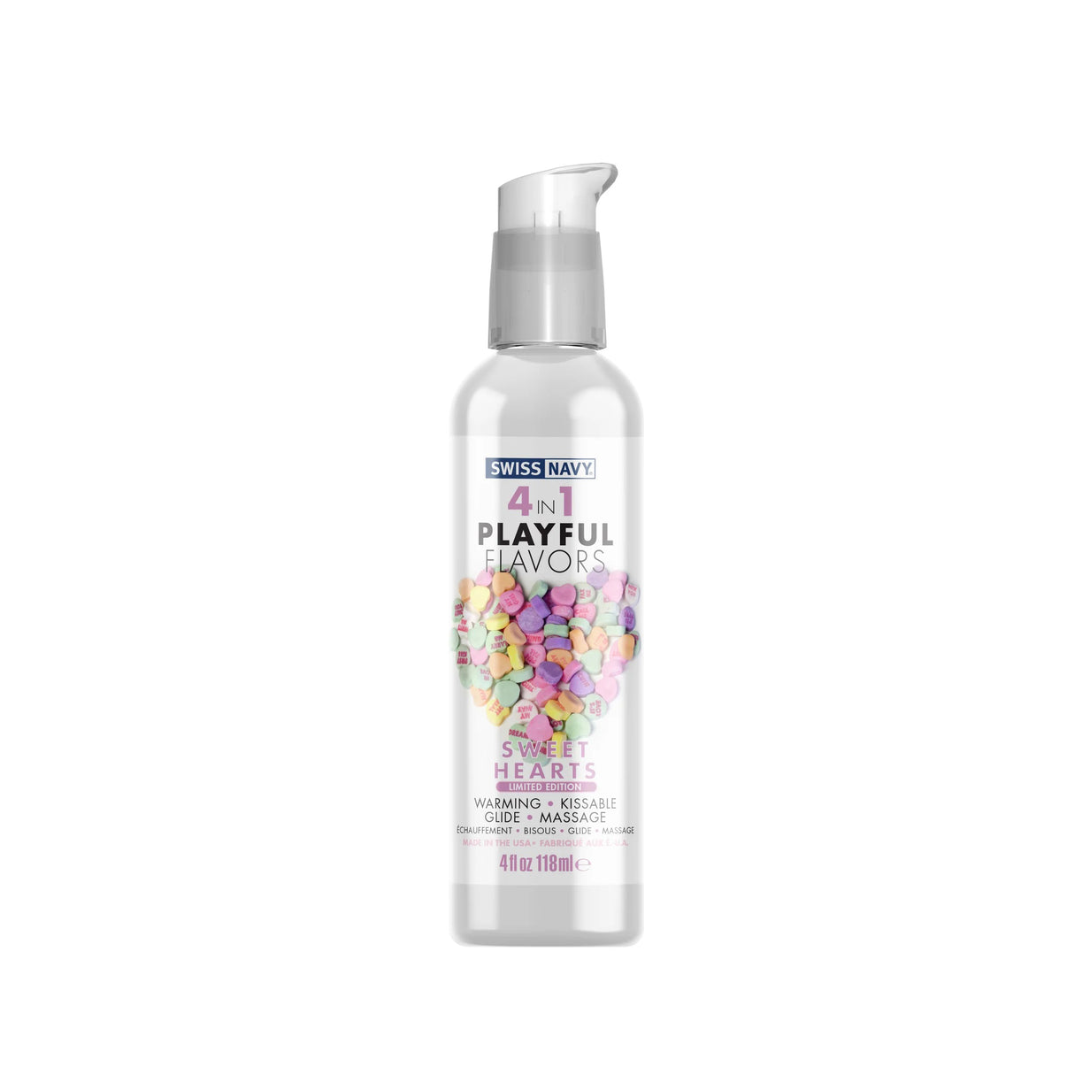 Playful Flavors - Sweethearts - Limited Edition 4 Oz | 699439007218 | Discreet Personal Wellness