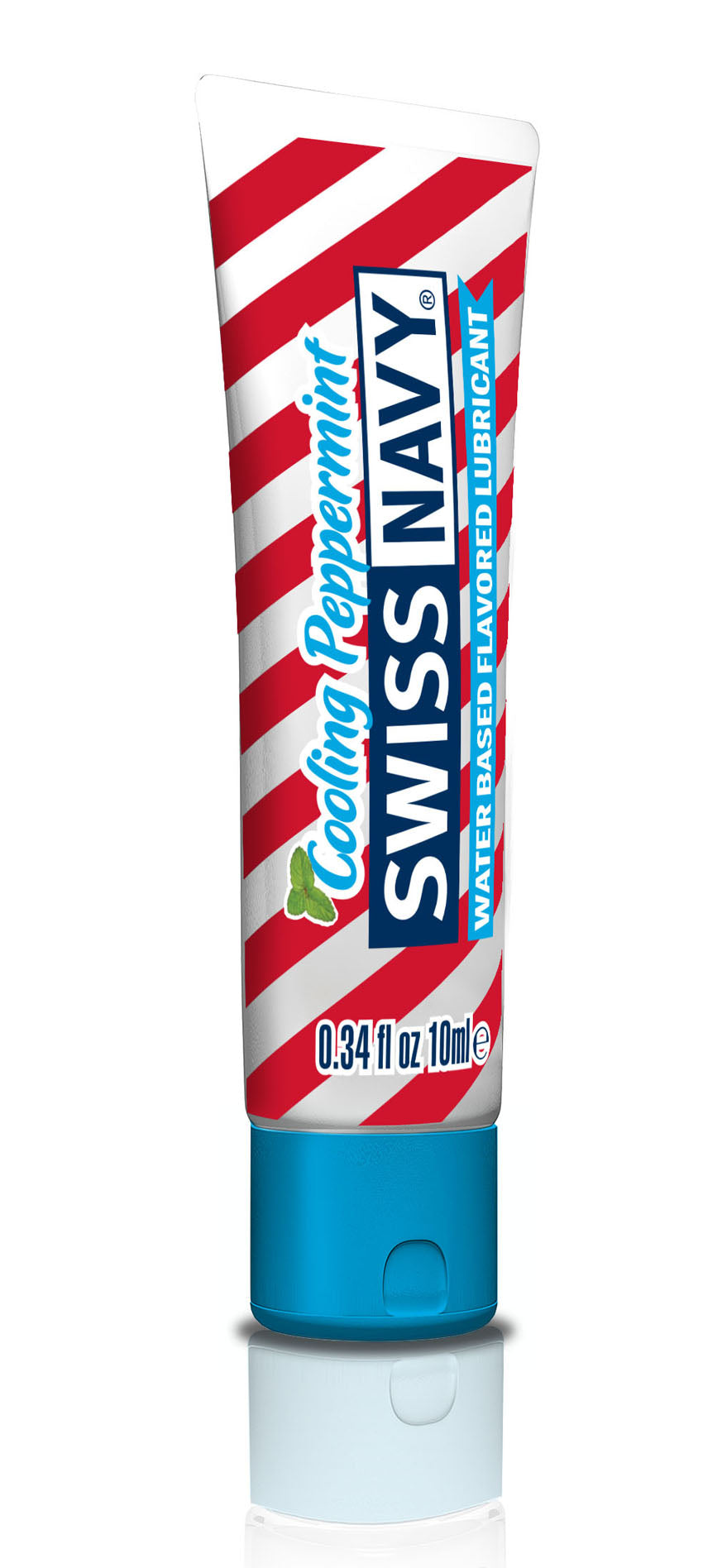 Swiss Navy Cooling Peppermint Water-Based Lubricant 10ml | 699439003968 | Discreet Personal Wellness