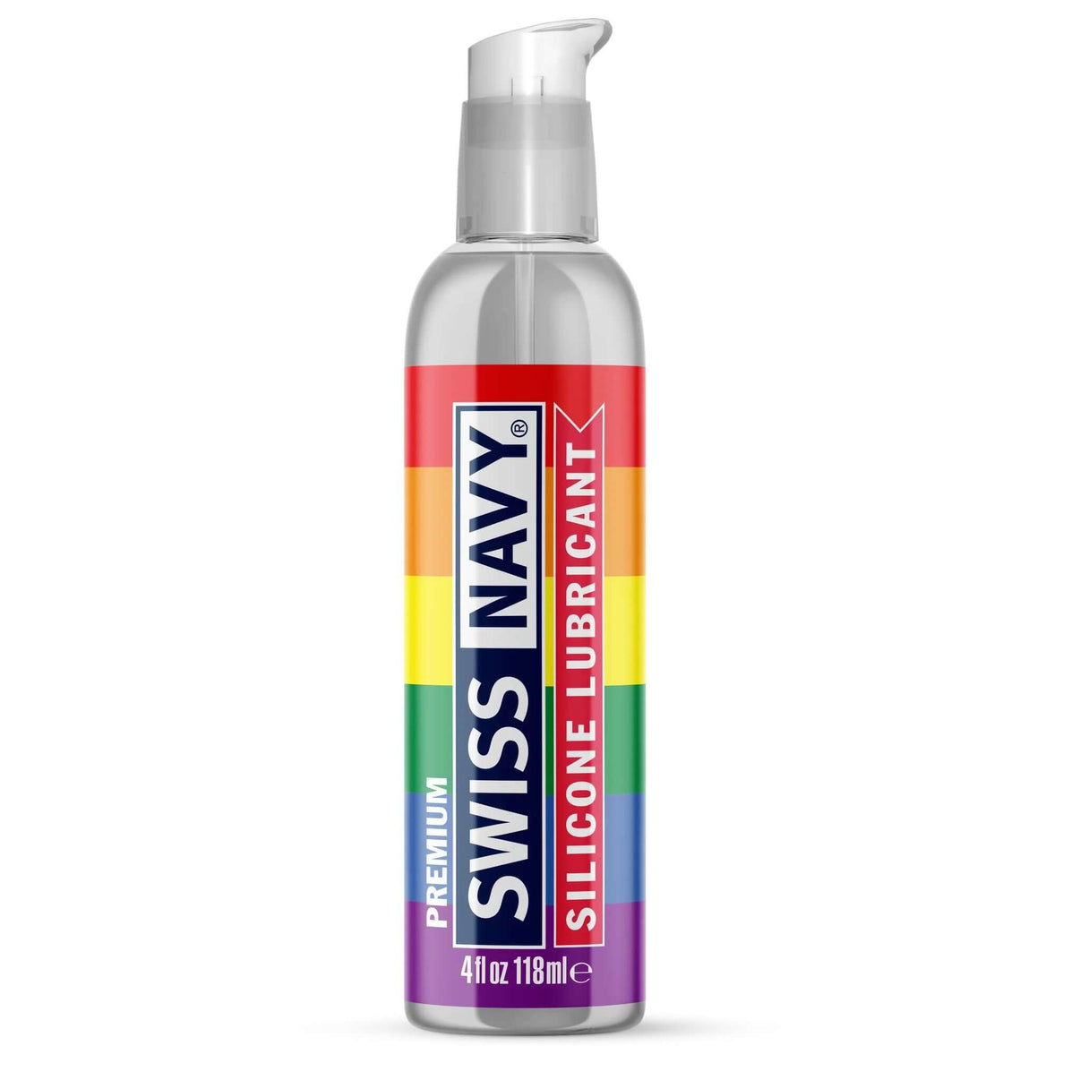 Swiss Navy Pride Edition Silicone Lubricant 4oz | 699439007539 | Discreet Personal Wellness