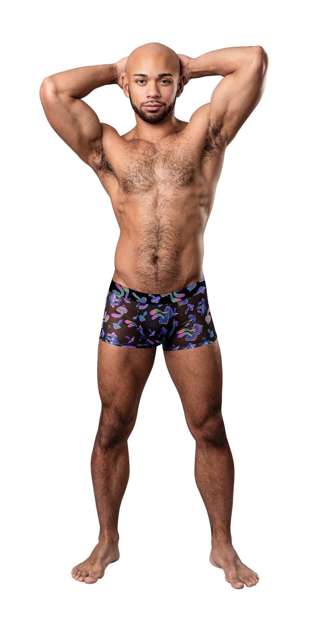Hazy Dayz - Pouch Short - X-Large - Mushroom | 845830092692 | Discreet Personal Wellness