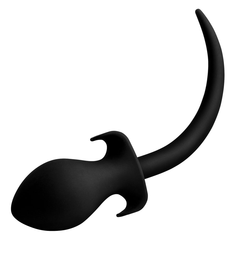 Xl Silicone Puppy Tail Butt Plug | 848518024589 | Discreet Personal Wellness