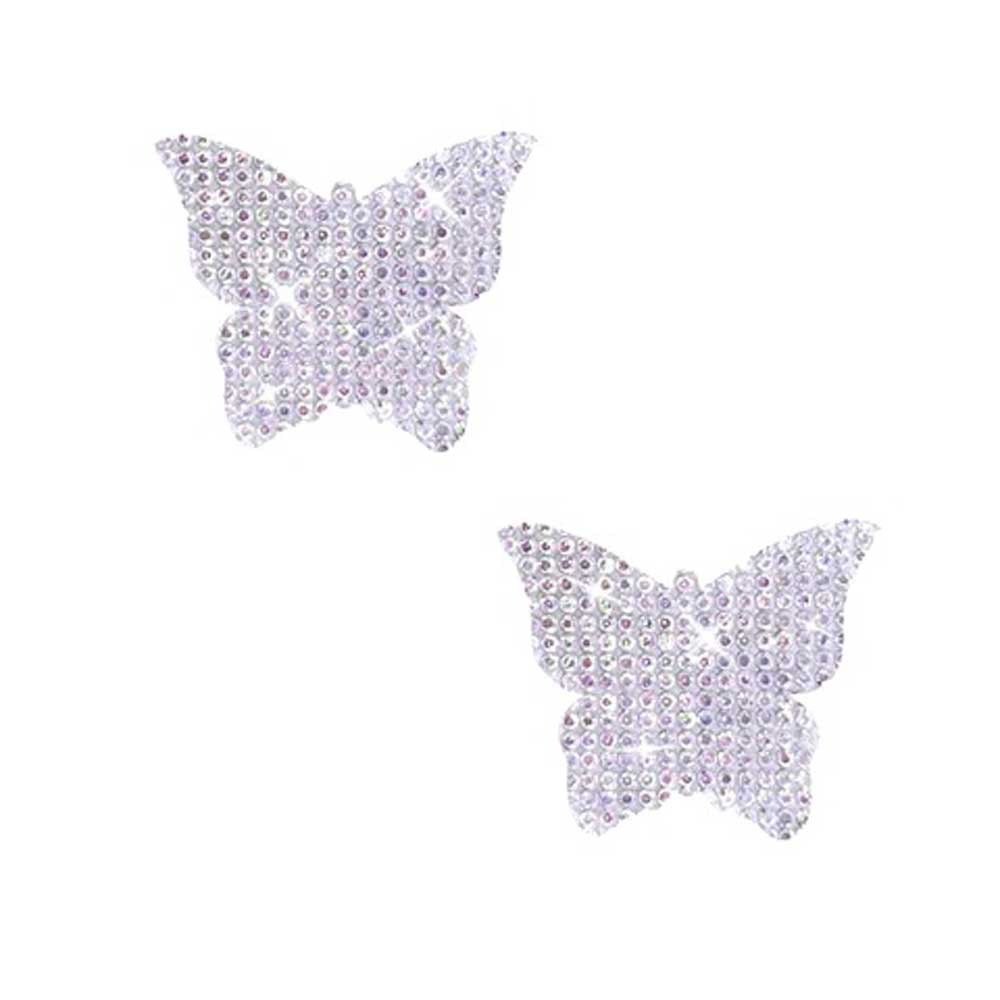 Razzle Dazzle Crystal Butterfly Jewel Sparkle Body Stickers 6 Pk | 672975646349 | Discreet Personal Wellness