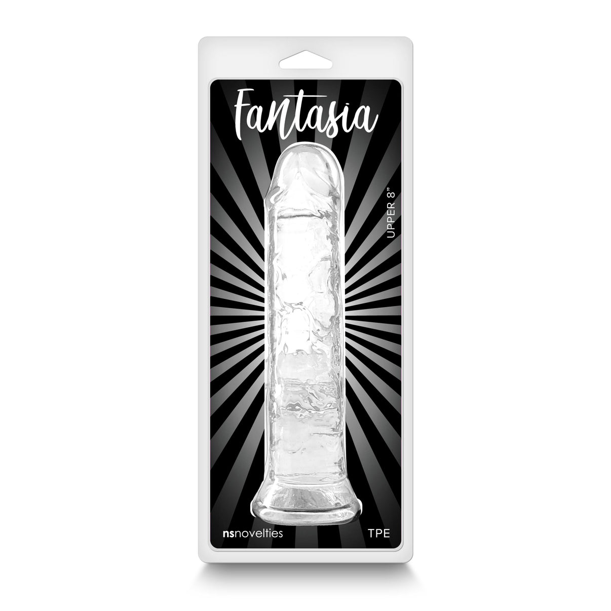 Fantasia - Upper 8 Inch - Clear | 657447107665 | Discreet Personal Wellness