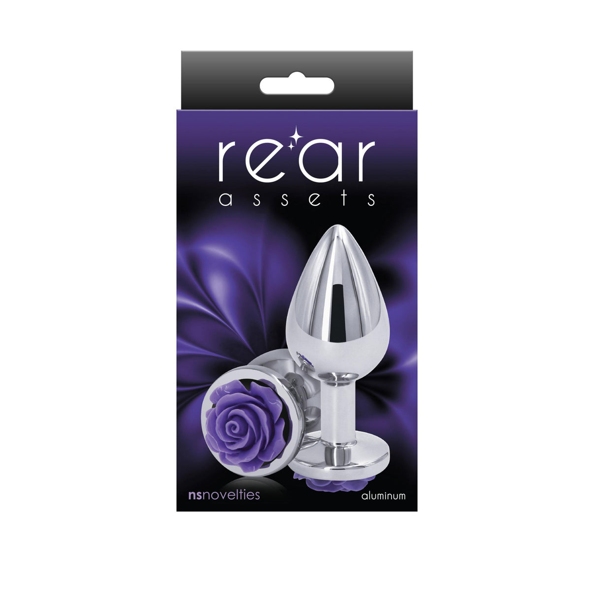 Rear Assets - Rose - Medium - Purple | 657447103636 | Discreet Personal Wellness