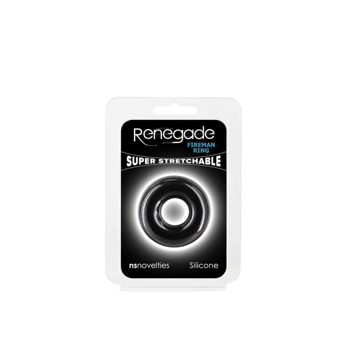 Renegade - Fireman Ring - Small - Black | 657447109553 | Discreet Personal Wellness