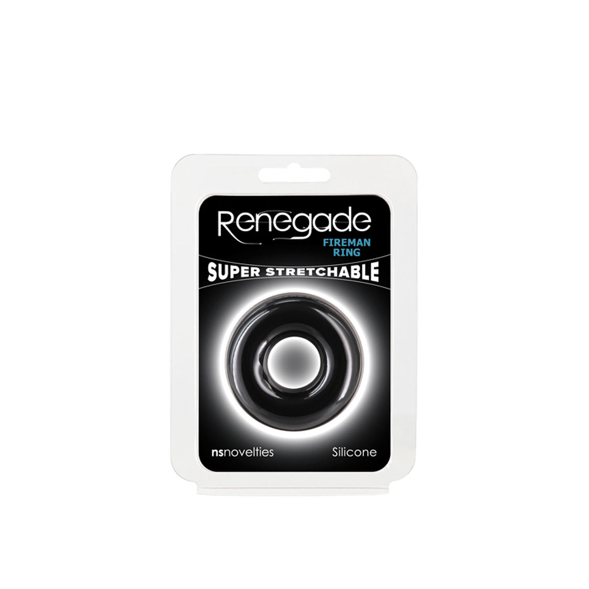 Renegade - Fireman Ring - Medium - Black | 657447109560 | Discreet Personal Wellness