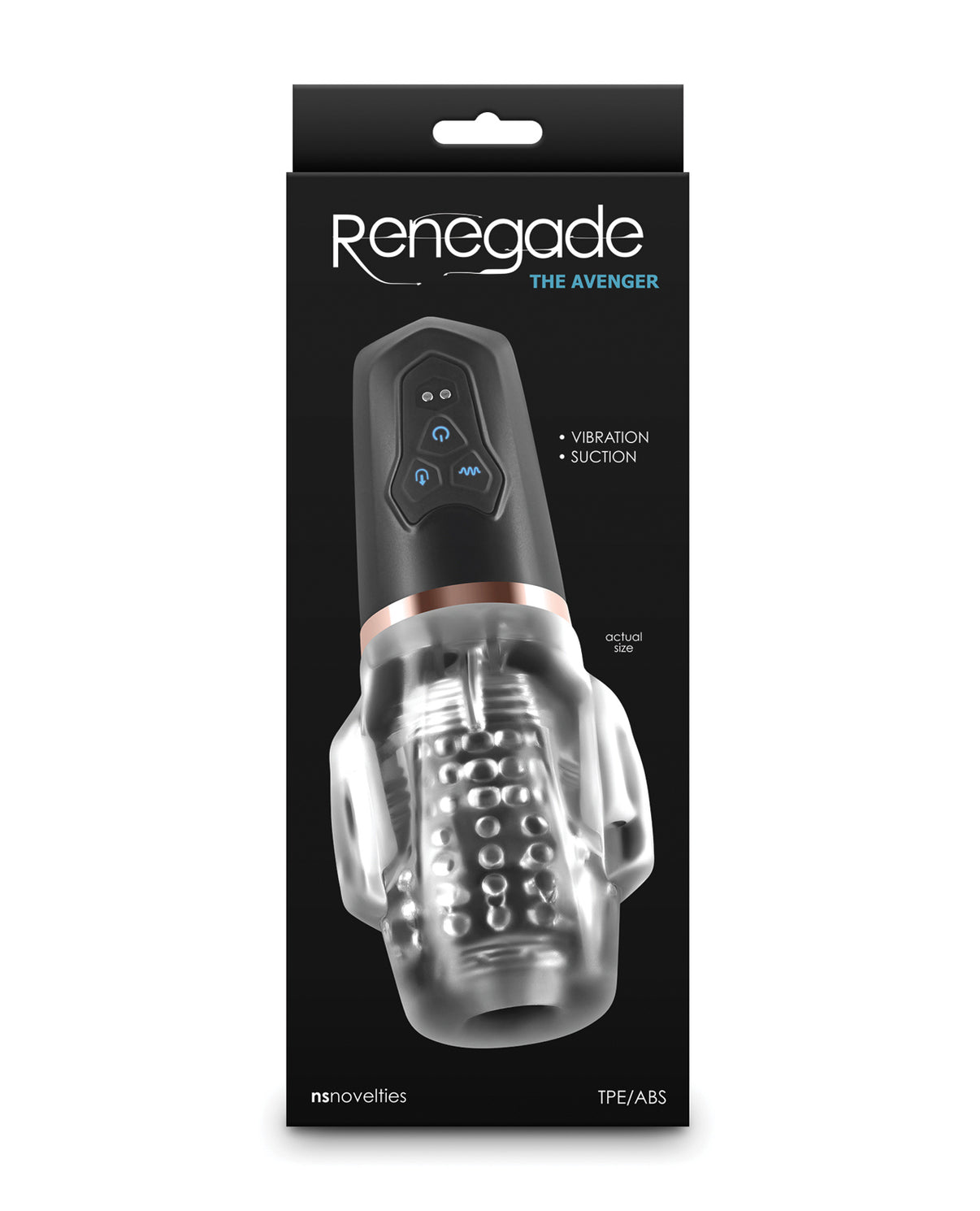 Renegade - Avenger - Black | 657447108761 | Discreet Personal Wellness