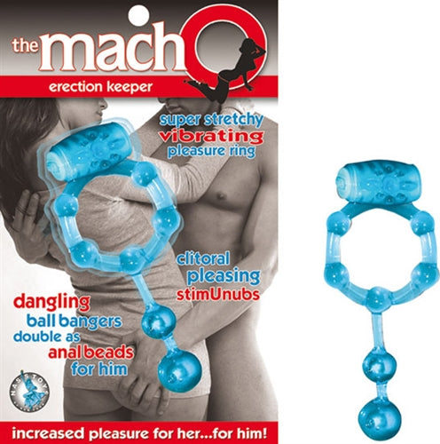 The Macho Erection - Keeper Blue | 782631191516 | Discreet Personal Wellness