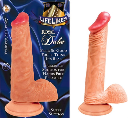 Lifelike Flesh Royal Duke 7 Inch | 782631201031 | Discreet Personal Wellness