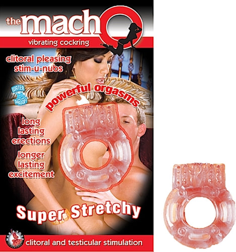 The Macho Vibrating - Penis Ring | 782631214710 | Discreet Personal Wellness