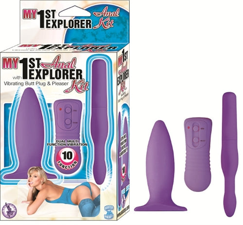 My 1st Anal Explorer Kit - Lavender | 782631236620 | Discreet Personal Wellness