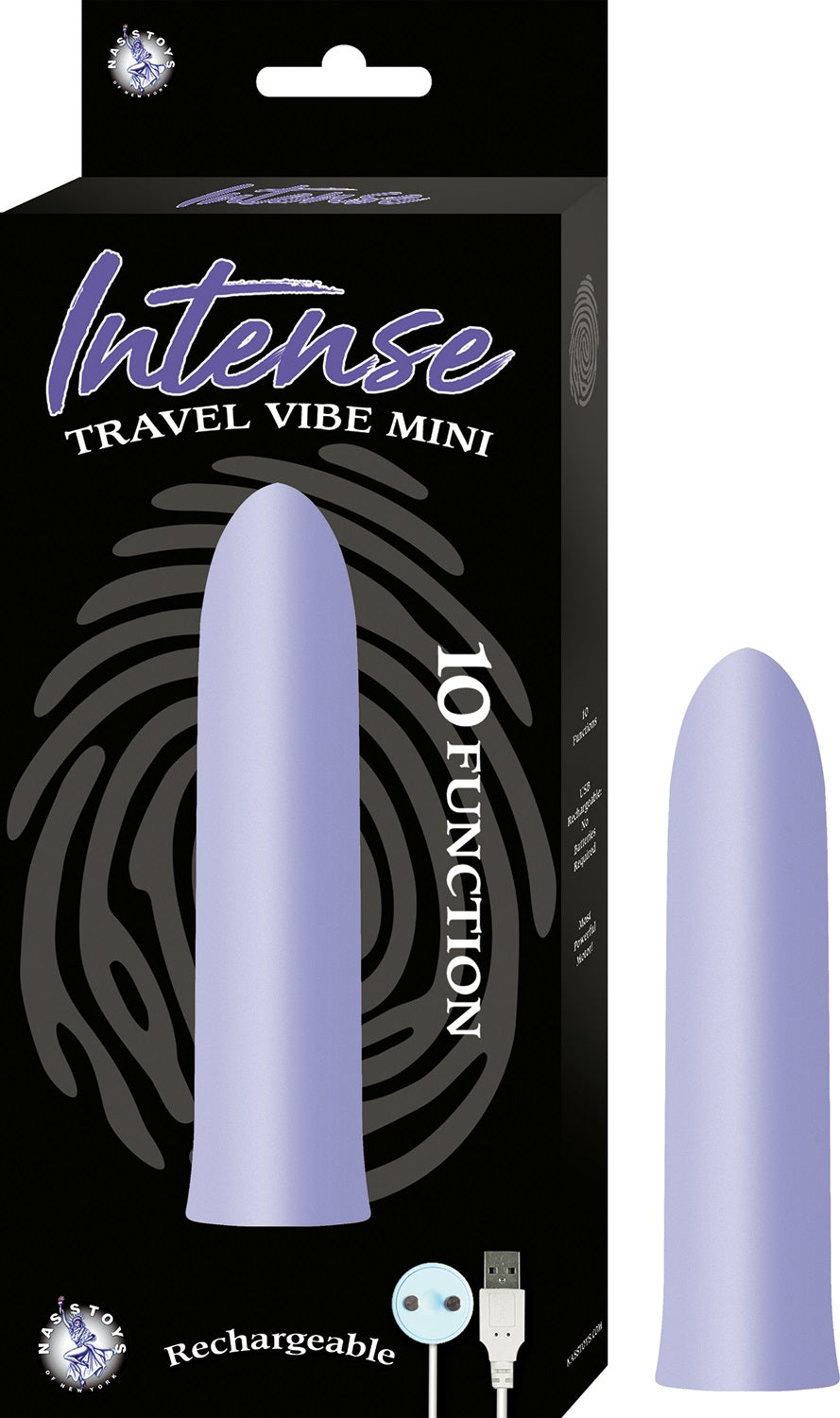 Intense Travel Vibe Mini - Lavender | 782631285222 | Discreet Personal Wellness