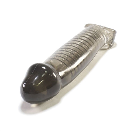 Muscle Smooth Penisheath Atomic Jock - Smoke | 840215111135 | Discreet Personal Wellness