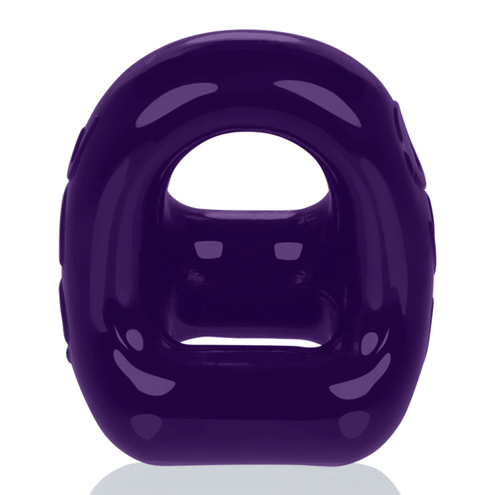 360 2- Way Penisring and Ballsling - Eggplant | 840215107183 | Discreet Personal Wellness