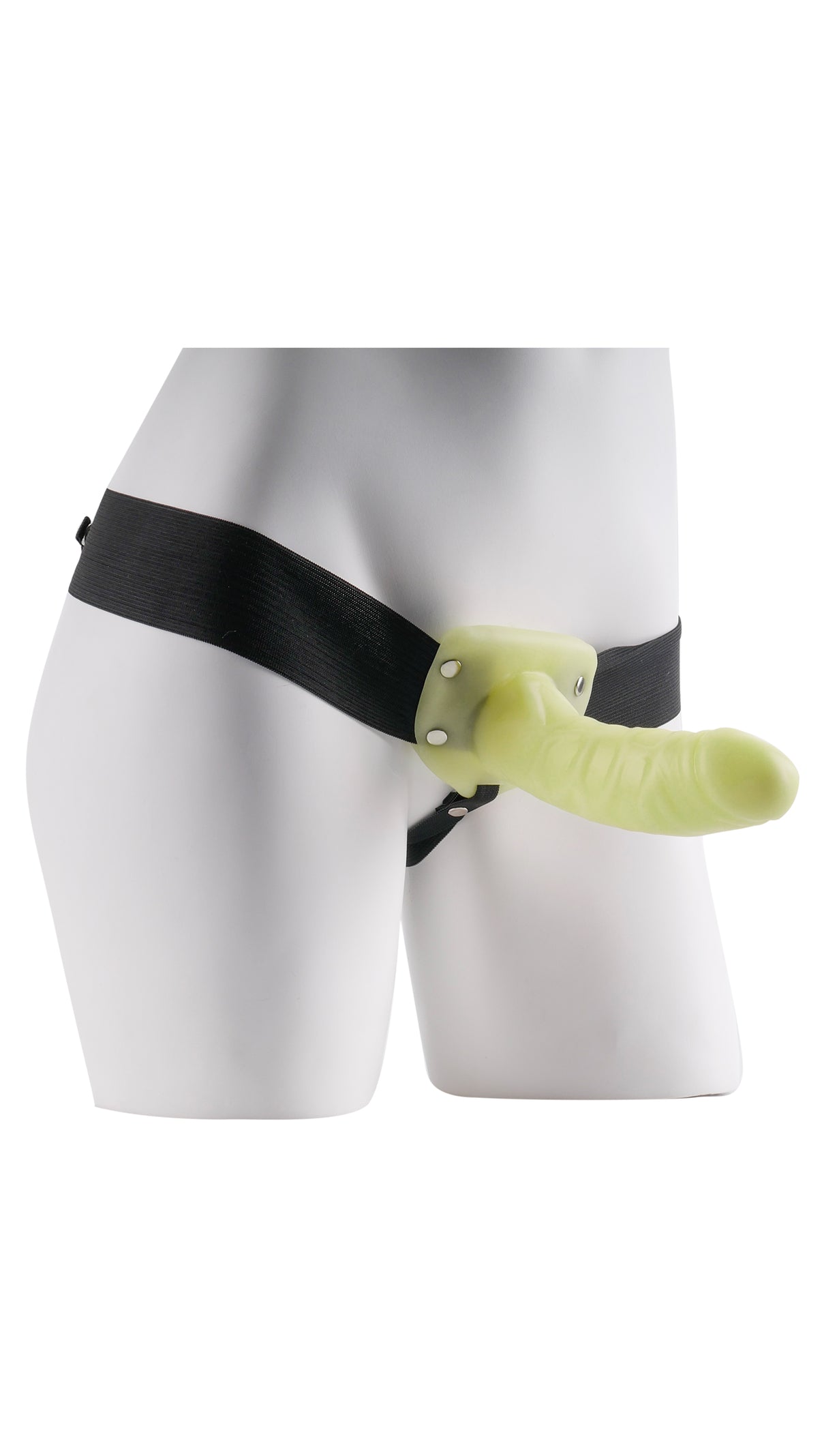 Fetish Fantasy Series for Him or Her Hollow Strap-on - Glow in the Dark | 603912259360 | Discreet Personal Wellness