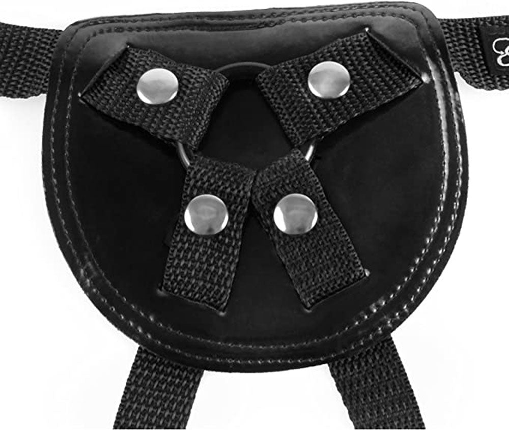 Fetish Fantasy Series Stay-Put Harness - Black | 603912338867 | Discreet Personal Wellness