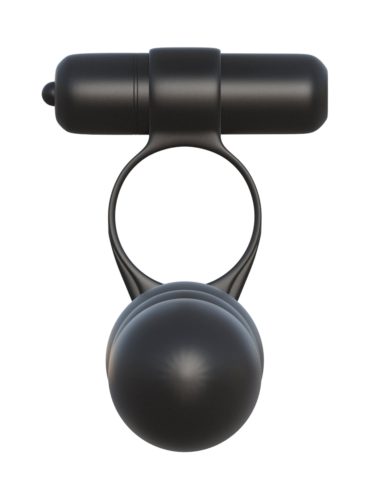 Fantasy C-Ringz Posable Partner Double Penetrator - Black | 603912358803 | Discreet Personal Wellness