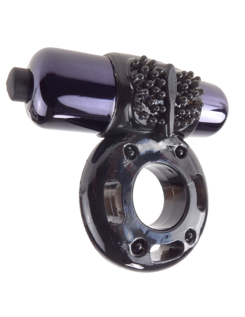 Fantasy C-Ringz Vibrating Super Ring Black | 603912747829 | Discreet Personal Wellness