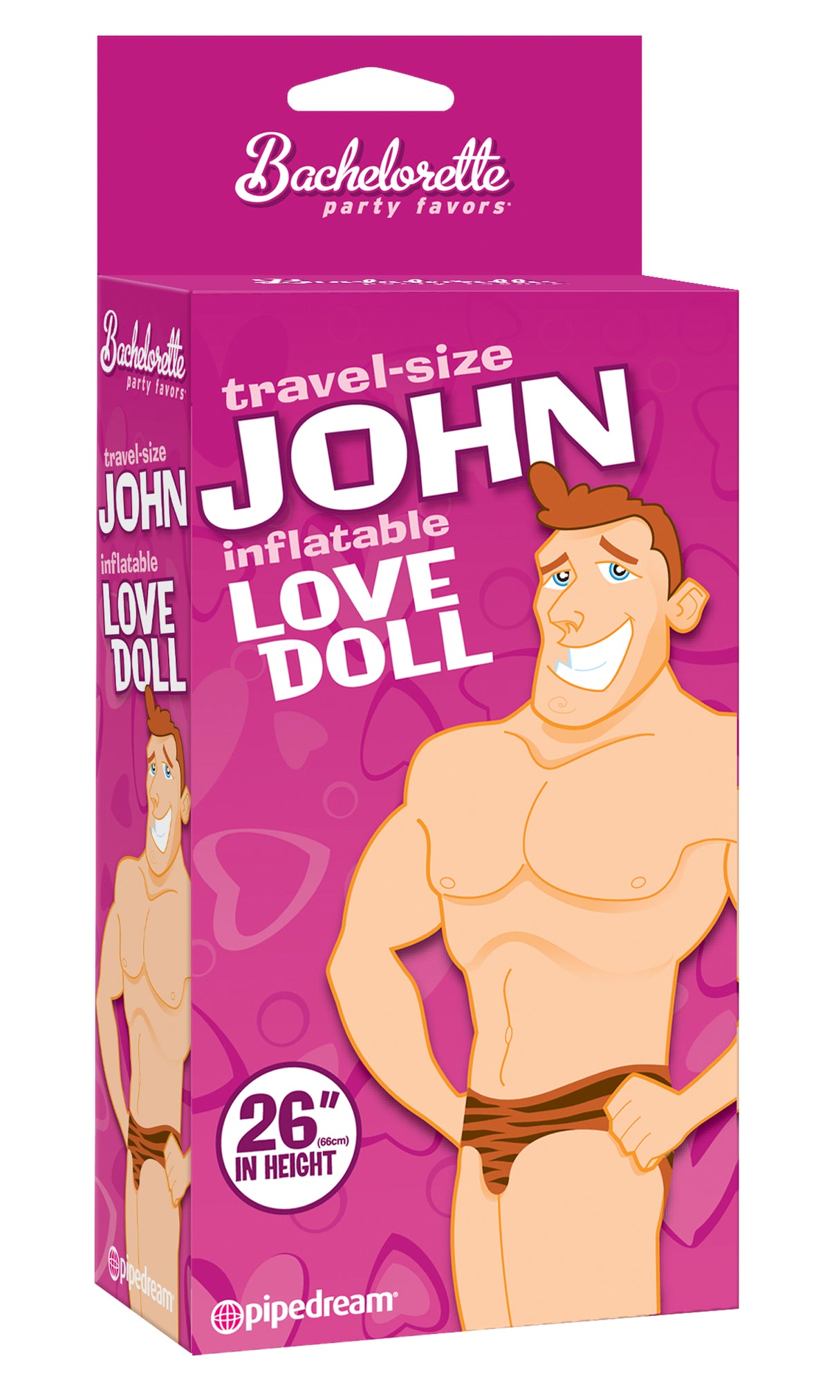 John Blow Up Doll - Travel Size | 603912252453 | Discreet Personal Wellness