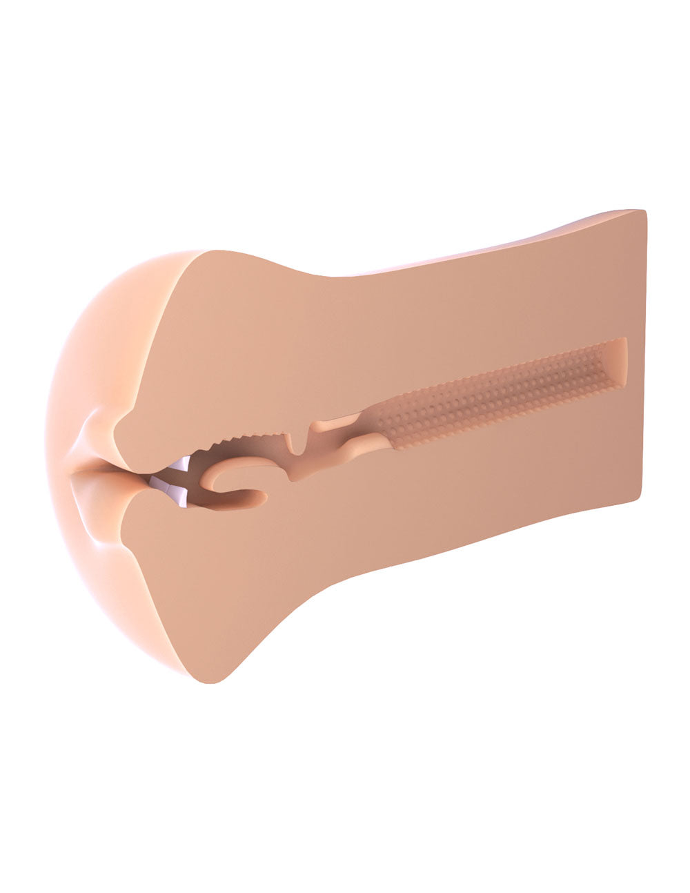 fun Me Silly To Go Deep Oral Penis Sucker - Mouth Style Stroker | 603912757705 | Discreet Personal Wellness