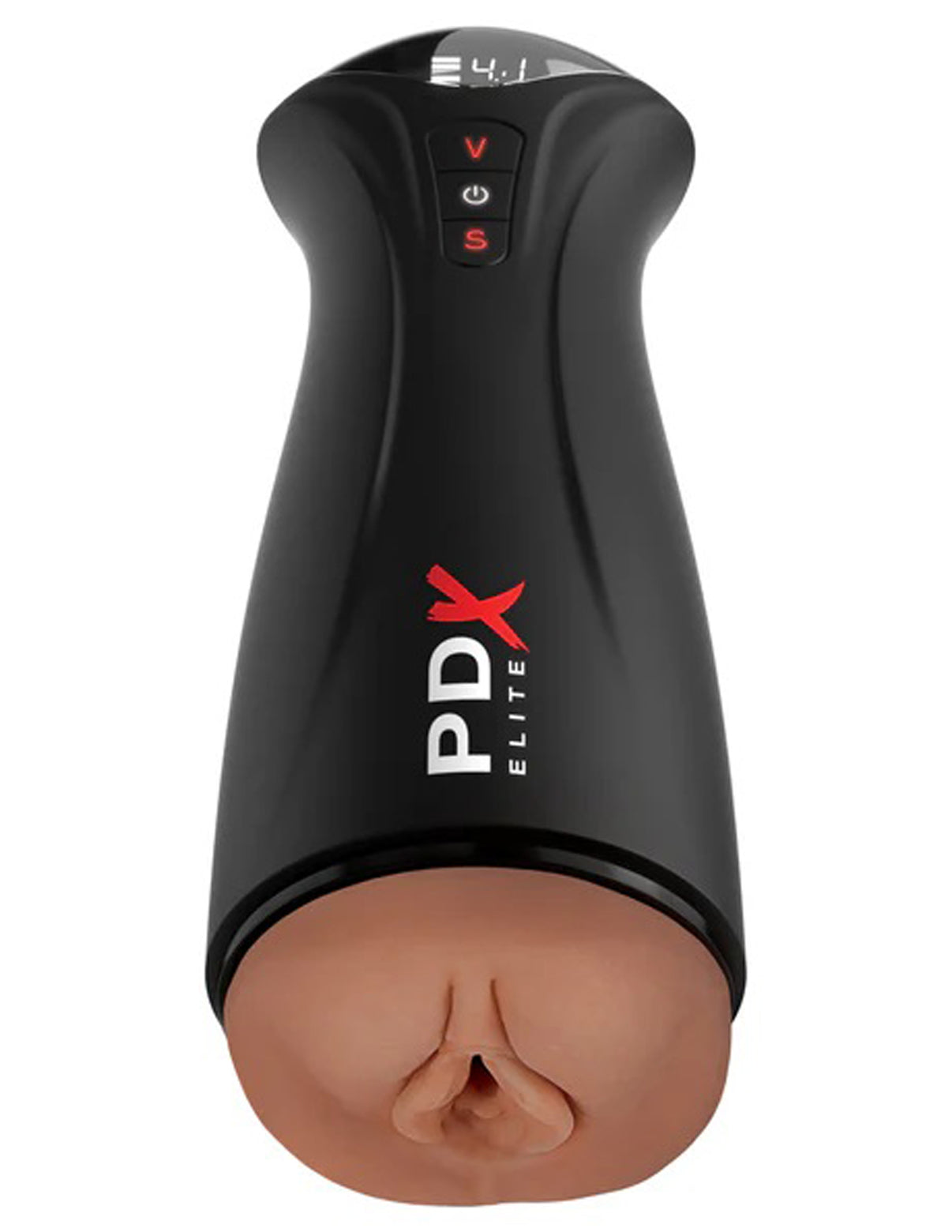 PDX Elite fun-Gasm Vagina Style Stroker - Brown | 603912775662 | Discreet Personal Wellness