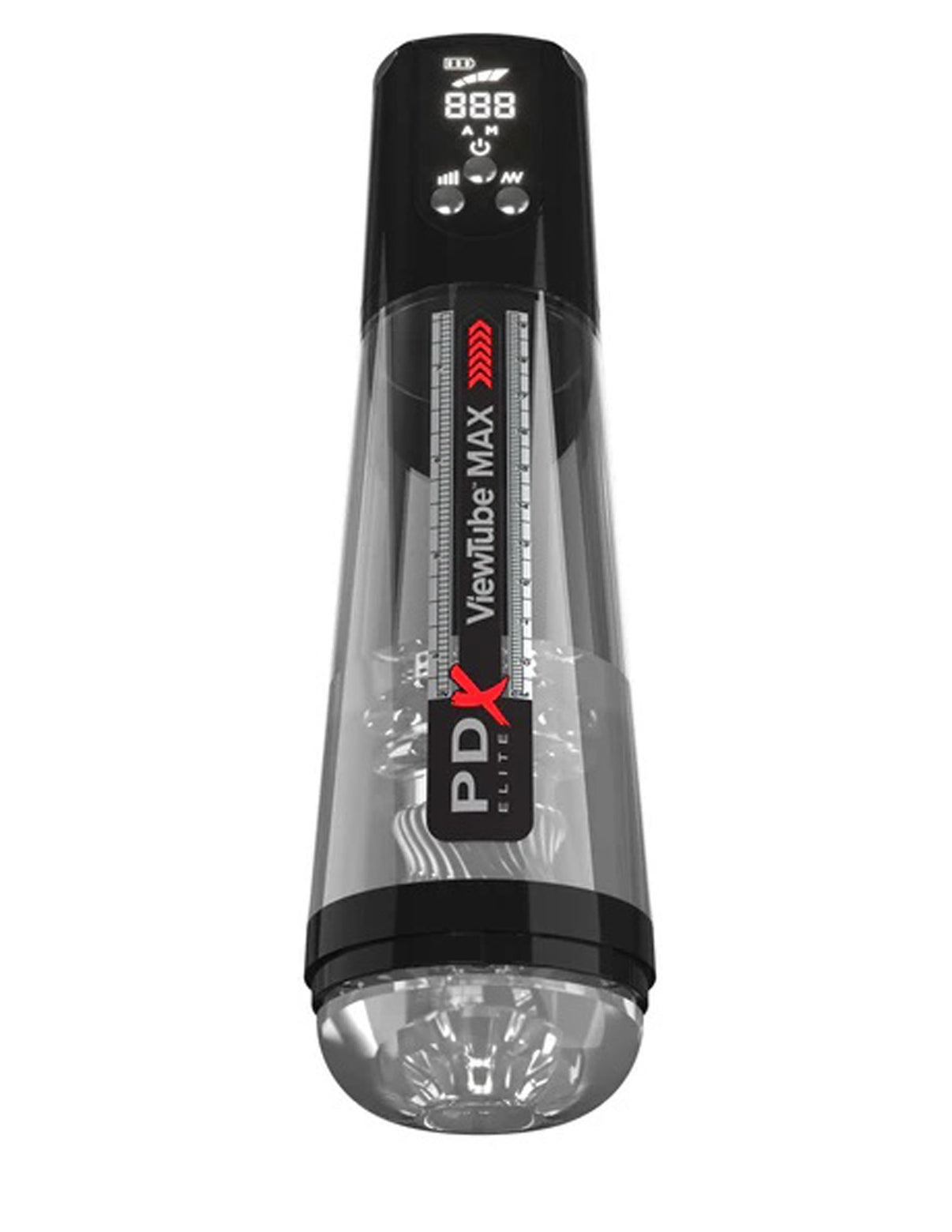 PDX Elite Viewtube Max View - Black | 603912775754 | Discreet Personal Wellness