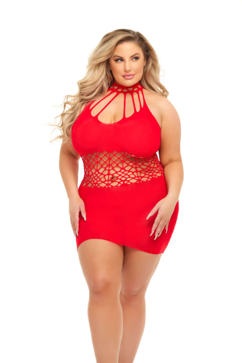 Rich B Phase Dress - Queen Size - Red | 196018576993 | Discreet Personal Wellness