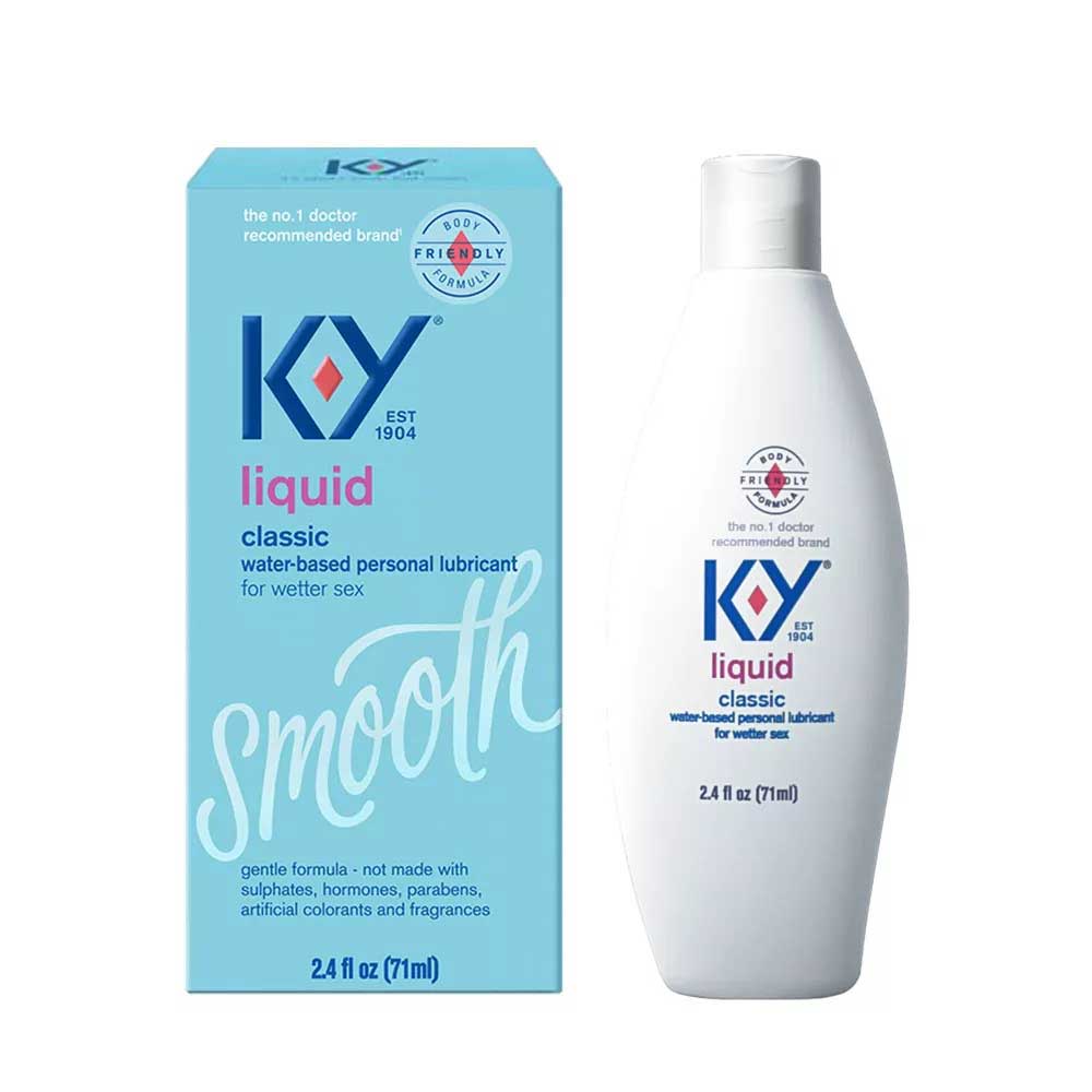 K-Y Liquid 2.5 Oz Bottle | 067981087086 | Discreet Personal Wellness
