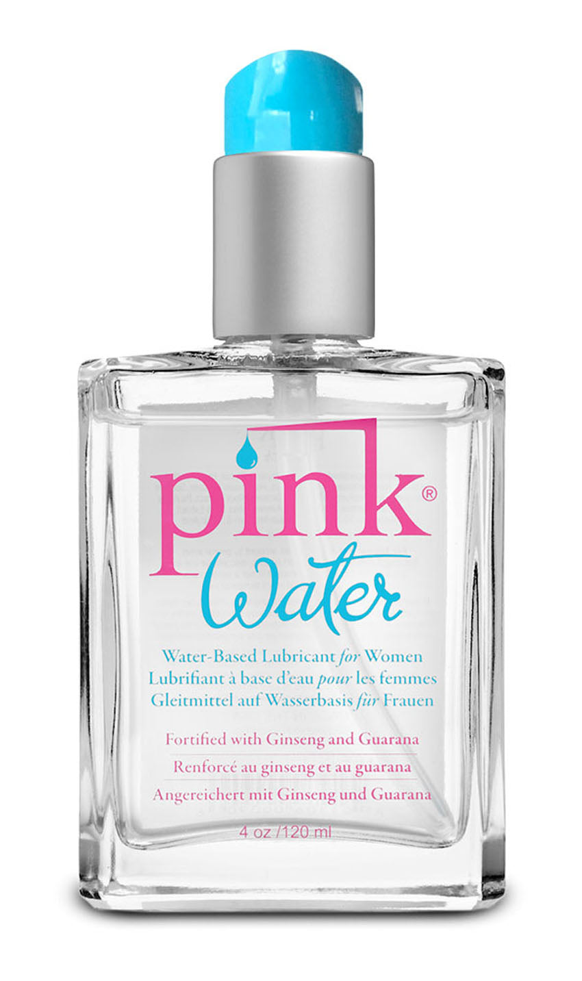 Pink Water Water-Based Lubricant 4 Oz. 120ml | 813362024146 | Discreet Personal Wellness