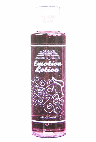 Emotion Lotion - Bubble Gum - 4 Fl. Oz. | 802190000330 | Discreet Personal Wellness