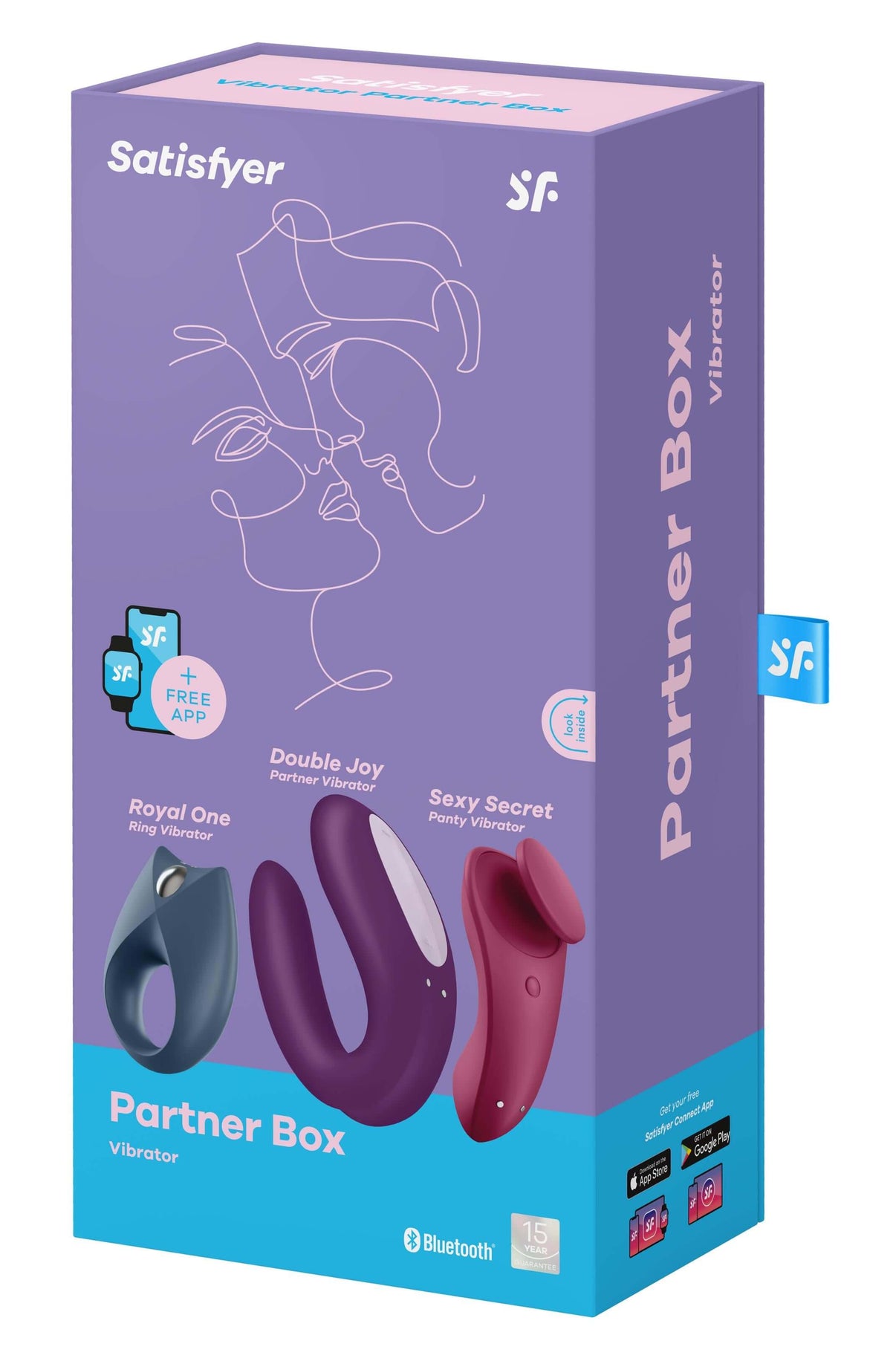 Partner Box 3 - Sexy Secret Plus Double Joy Plus Royal One | 4061504018515 | Discreet Personal Wellness