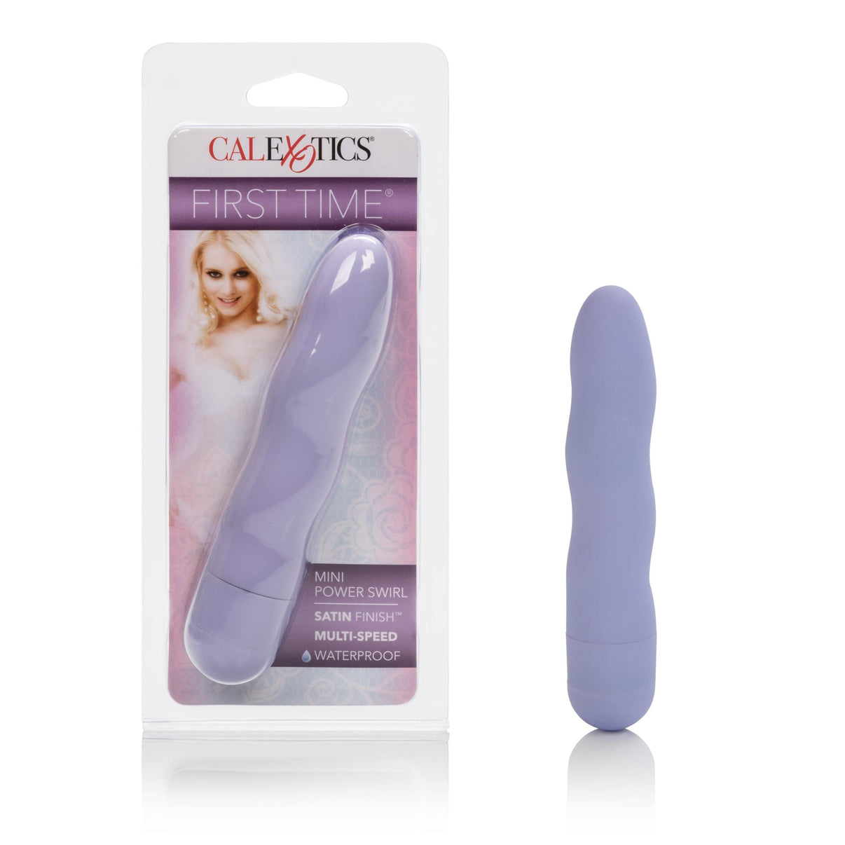 First Time Mini Power Swirl - Purple | 716770066718 | Discreet Personal Wellness