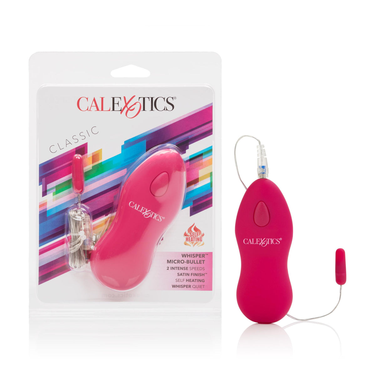 Whisper Micro Bullet - Pink | 716770051660 | Discreet Personal Wellness