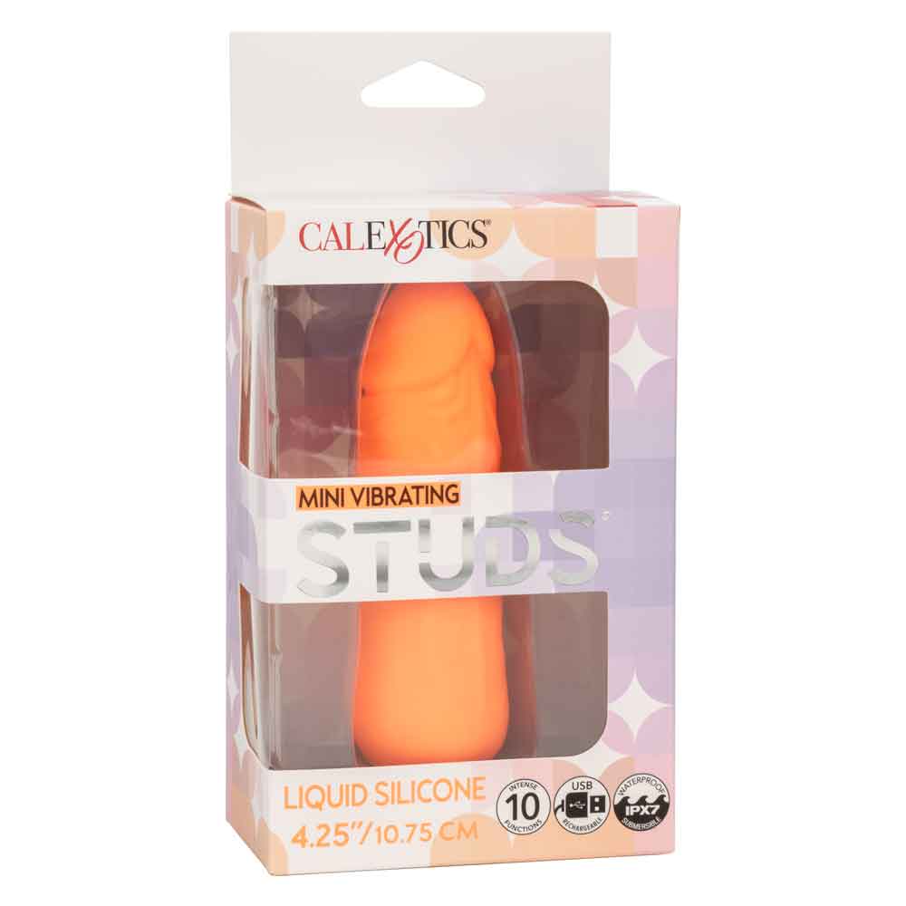 Mini Vibrating Studs - Orange | 716770108562 | Discreet Personal Wellness
