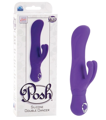 Posh Silicone Double Dancer - Purple | 716770074362 | Discreet Personal Wellness
