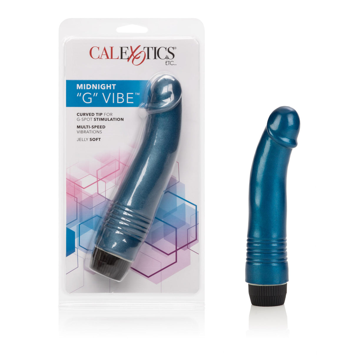 Midnight G Spot Vibrator 6.75 Inches | 716770016959 | Discreet Personal Wellness