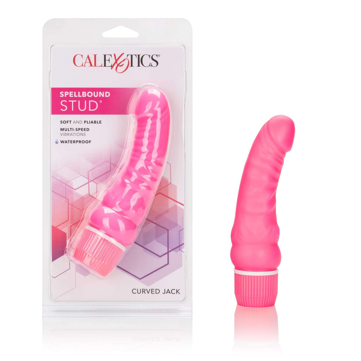 Spellbound Curved Jack - Pink | 716770055958 | Discreet Personal Wellness