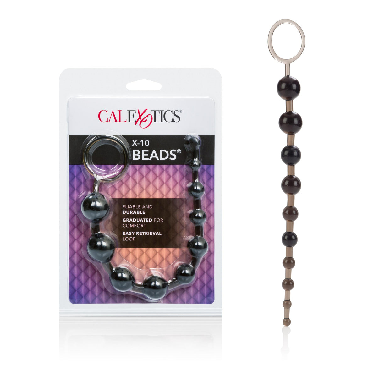 X-10 Beads - Black | 716770017932 | Discreet Personal Wellness
