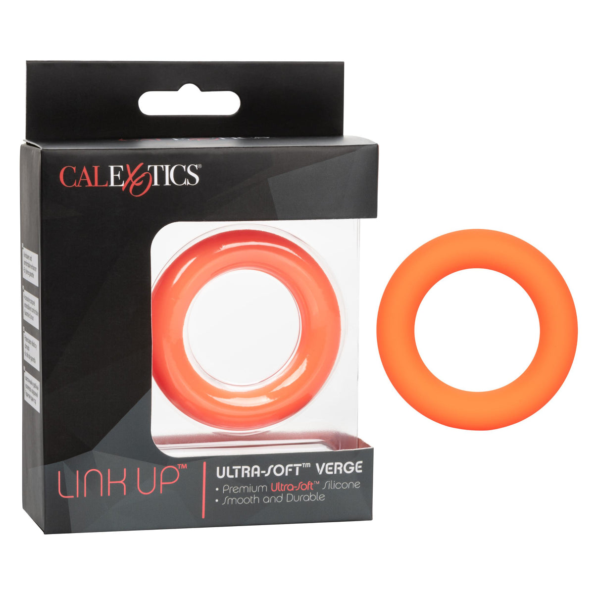 Link Up Ultra-Soft Verge - Orange | 716770095480 | Discreet Personal Wellness
