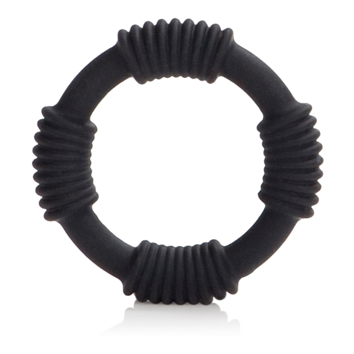 Hercules Silicone Ring - Black | 716770062390 | Discreet Personal Wellness