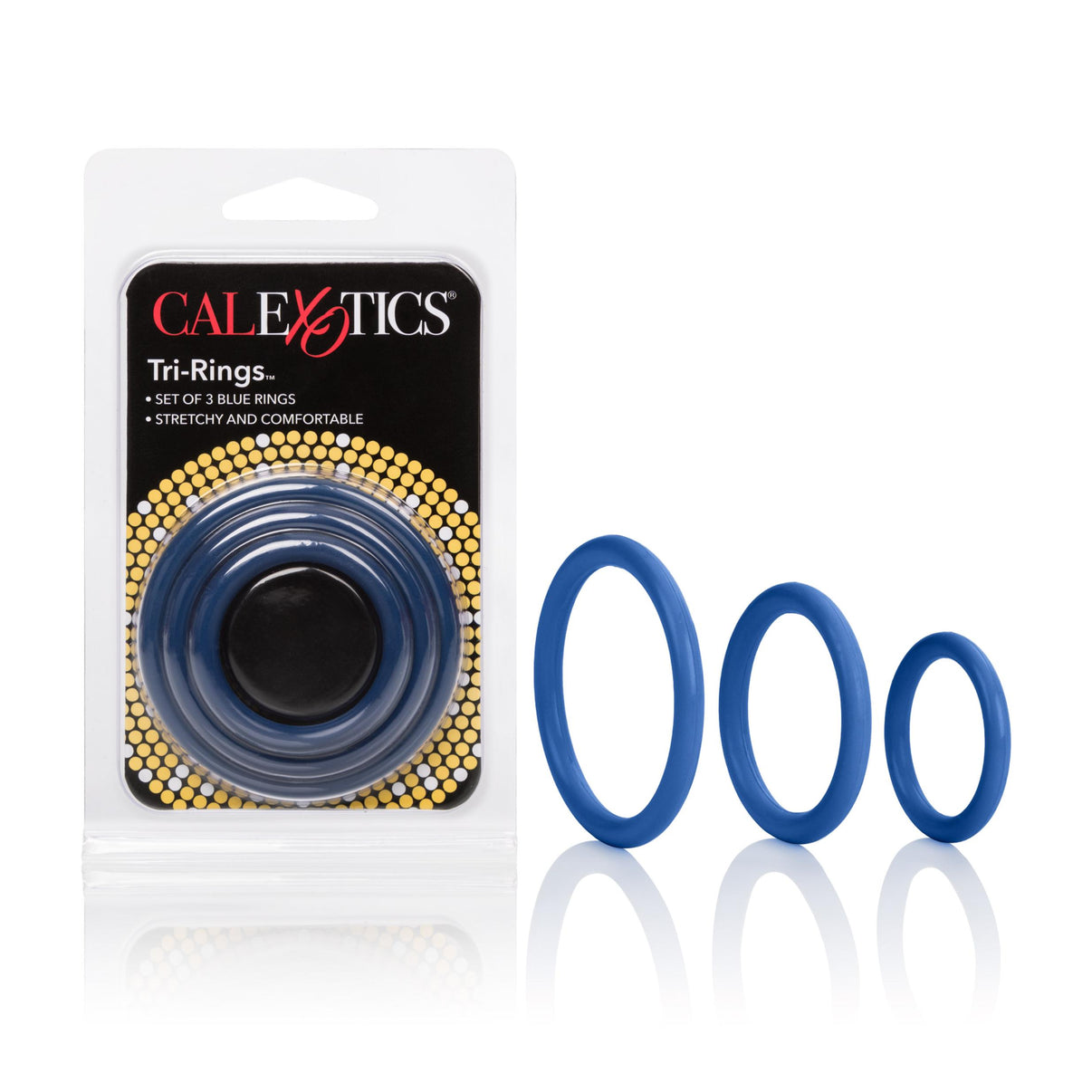 Tri-Rings - Blue | 716770028044 | Discreet Personal Wellness