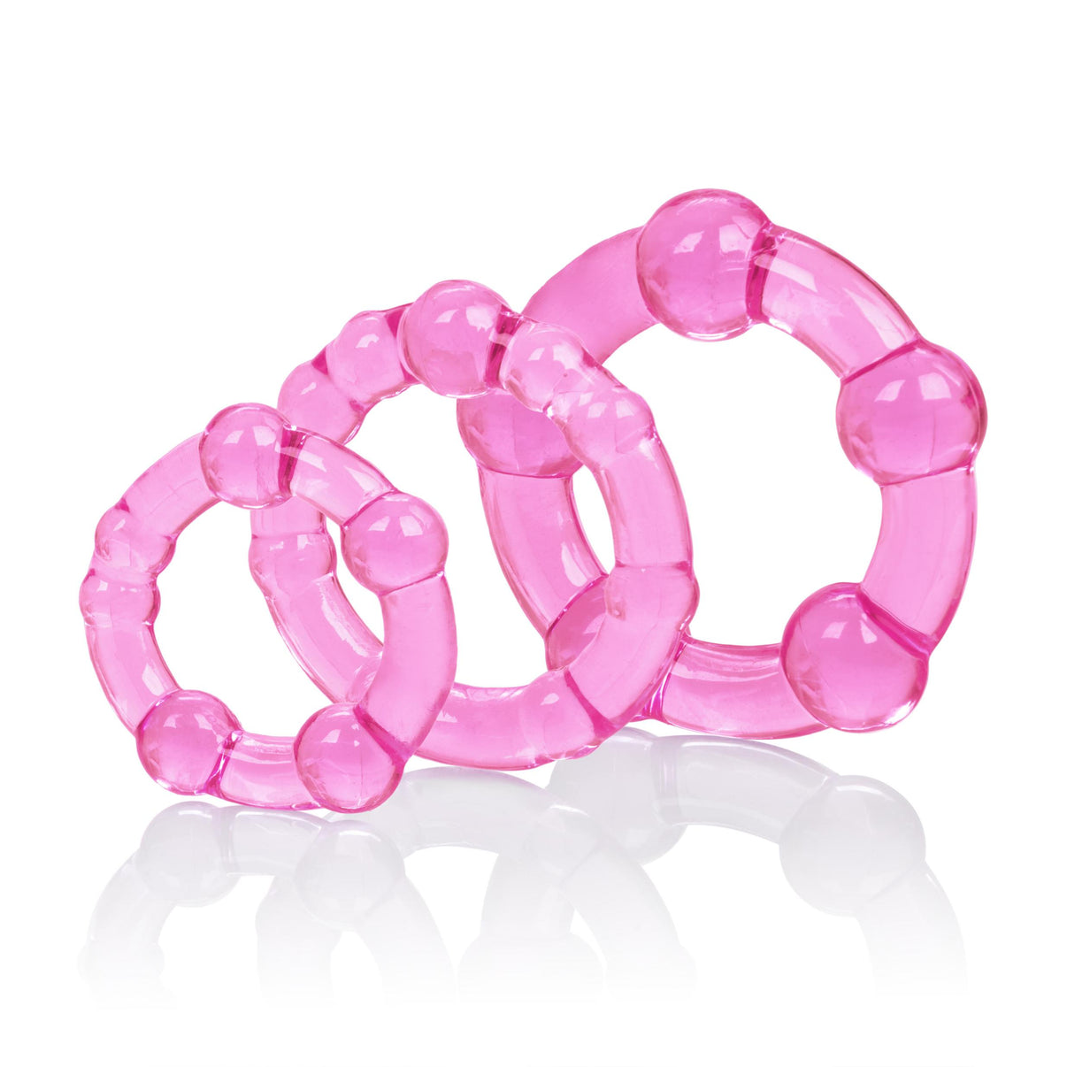 Island Rings - Pink | 716770021168 | Discreet Personal Wellness