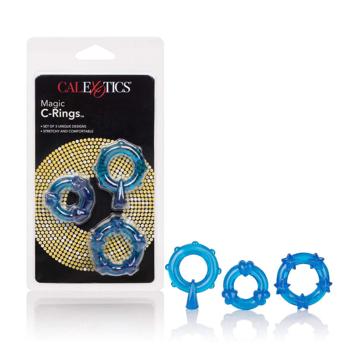 Magic C-Rings - Blue | 716770055675 | Discreet Personal Wellness